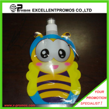 12 oz o 350 ml de forma de abeja plegable botella de agua de plástico (EP-B125511)